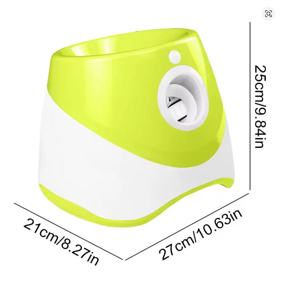 Nuvet™Pet Prime Automatic Dog Ball Launcher – Interactive Fetch Machine