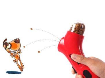 Interactive Treat Launcher Dog Toy