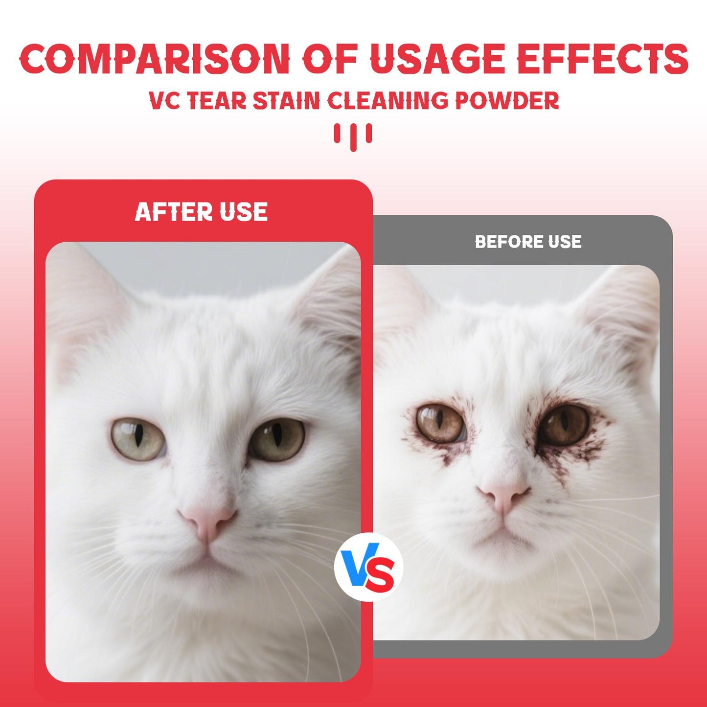 Natural Tear Stain Remover for Pets