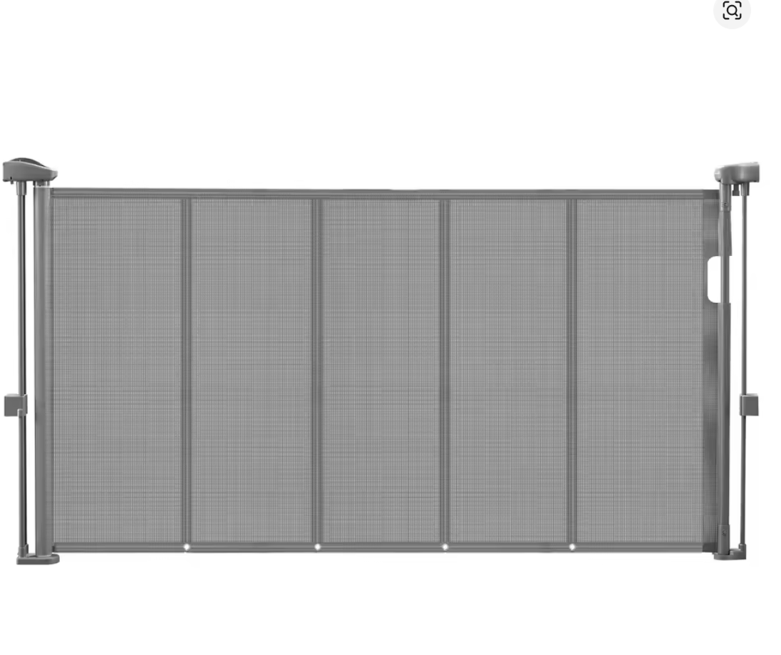 Nuvet™SucceBuy Retractable Baby & Pet Gate – 34” Tall, Extra Wide