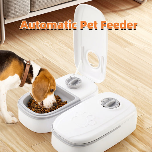 Smart Automatic Pet Feeder with Timer – For Cats & Dogs